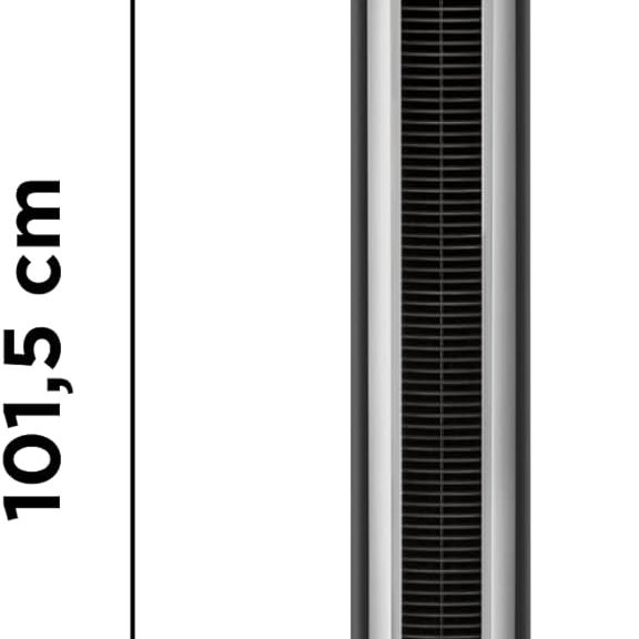 Rowenta VU6670 Eole Infinite Turmventilator Timer 3 Geschwindigkeiten Fernbedienung