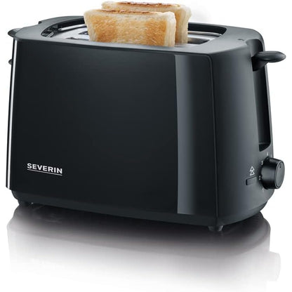 SEVERIN AT 2287 Automatik-Toaster mit Brötchenaufsatz Krümelschublade und 700 W