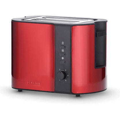 SEVERIN Automatik-Toaster Brötchenaufsatz hochwertiger Edelstahl Auftauen und Erwärmen 800 W