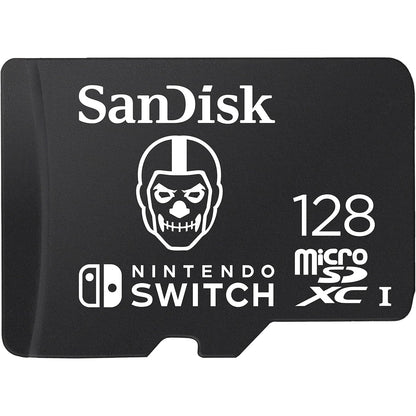 SanDisk microSDXC Karte für Nintendo Switch Fortnite Edition 128 GB Lesen 100 MB/s, 90 MB/s