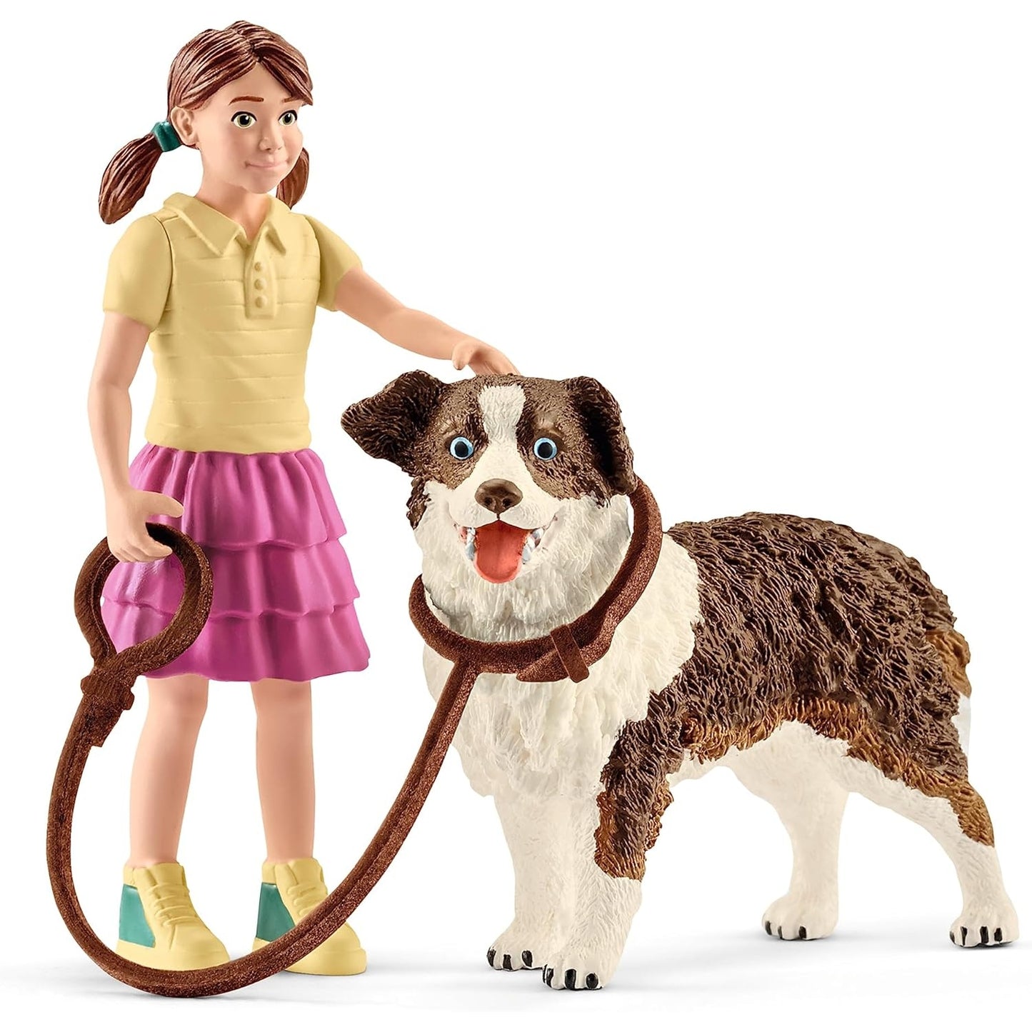 Schleich 42376 Hundehütte, ab 3 Jahren, FARM WORLD - Spielset, 5 Teile