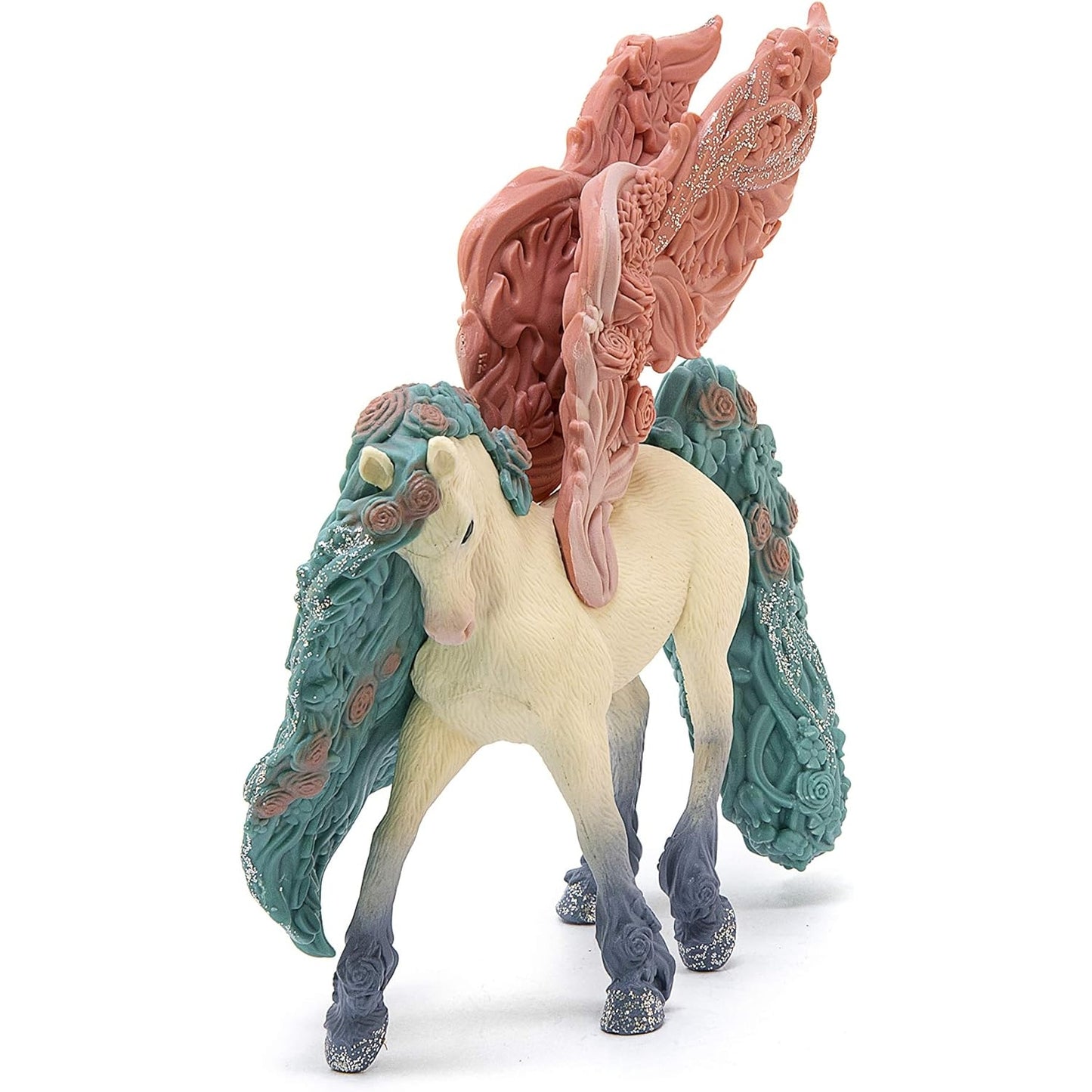 Schleich 70590 Blütenpegasus, für Kinder ab 5-12 Jahren, BAYALA Spielfigur, 2.4 x 15.5 x 18 cm