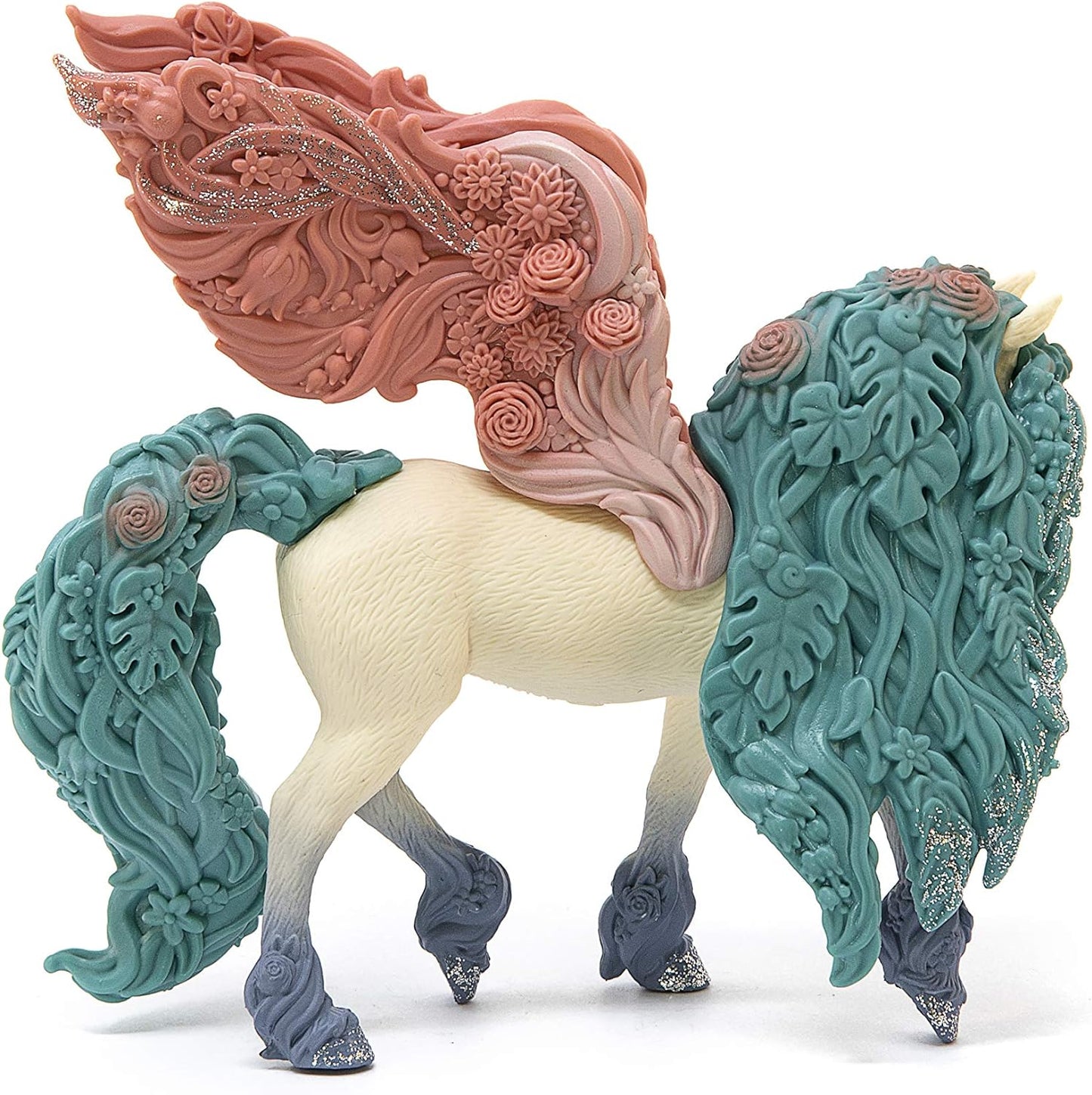 Schleich 70590 Blütenpegasus, für Kinder ab 5-12 Jahren, BAYALA Spielfigur, 2.4 x 15.5 x 18 cm