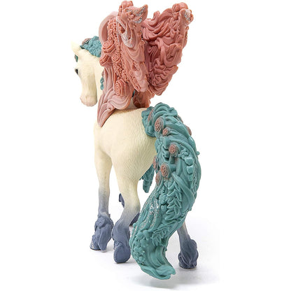 Schleich 70590 Blütenpegasus, für Kinder ab 5-12 Jahren, BAYALA Spielfigur, 2.4 x 15.5 x 18 cm