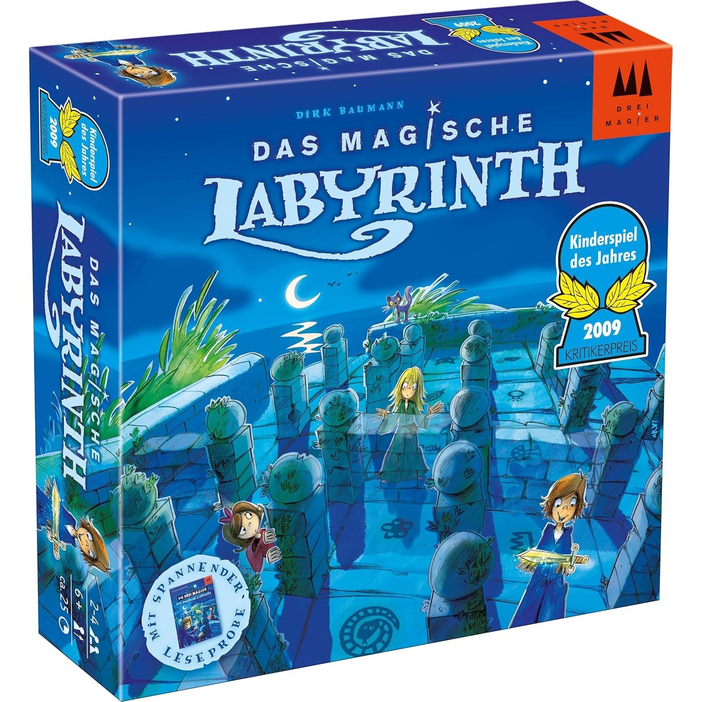 Schmidt Spiele 40848 Das Magische Labyrinth, Drei Magier, Kinderspiel des Jahres 2009