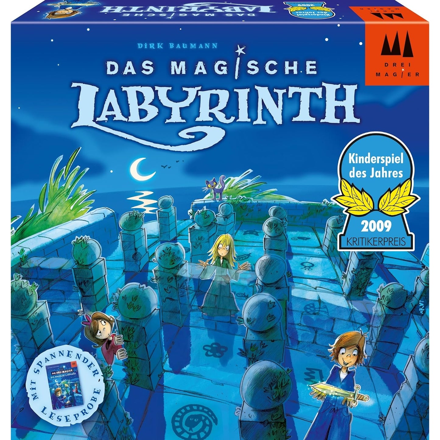 Schmidt Spiele 40848 Das Magische Labyrinth, Drei Magier, Kinderspiel des Jahres 2009