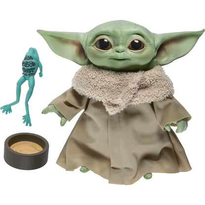 Star Wars The Child sprechende Plüsch-Figur The Mandalorian Spielzeug, Baby Yoda