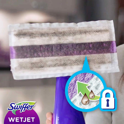 Swiffer WetJet Bodenwischer All-in-1 Wischer Set als Starterset für fast jeden Boden