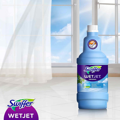 Swiffer WetJet Bodenwischer All-in-1 Wischer Set als Starterset für fast jeden Boden