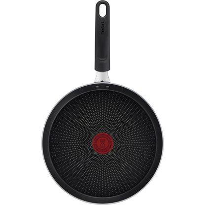 Tefal D52610 Resist Crêpepfanne 25 cm Titanium Antihaftversiegelung Thermo-Signal Temperaturindikator