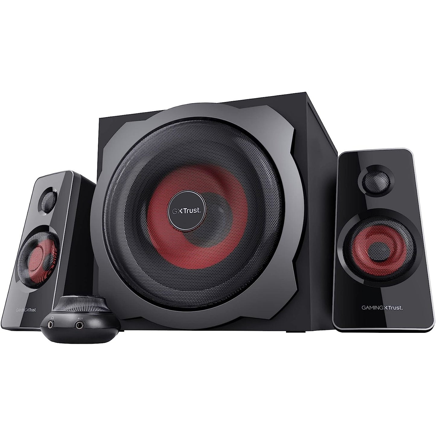 Trust Gaming GXT 38 2.1 Gaming Lautsprechersystem mit Subwoofer