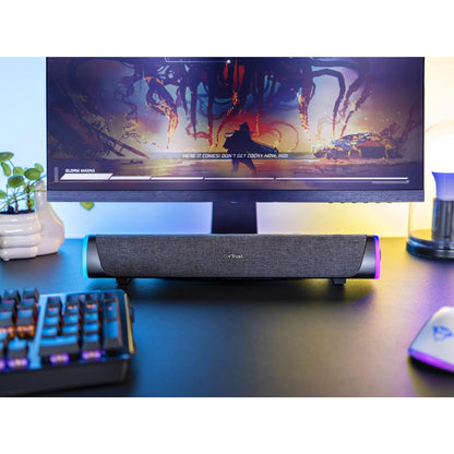 Trust Gaming GXT 620 Axon RGB Soundbar 12W, Strom über USB, 3.5mm AUX, PC Lautsprecher