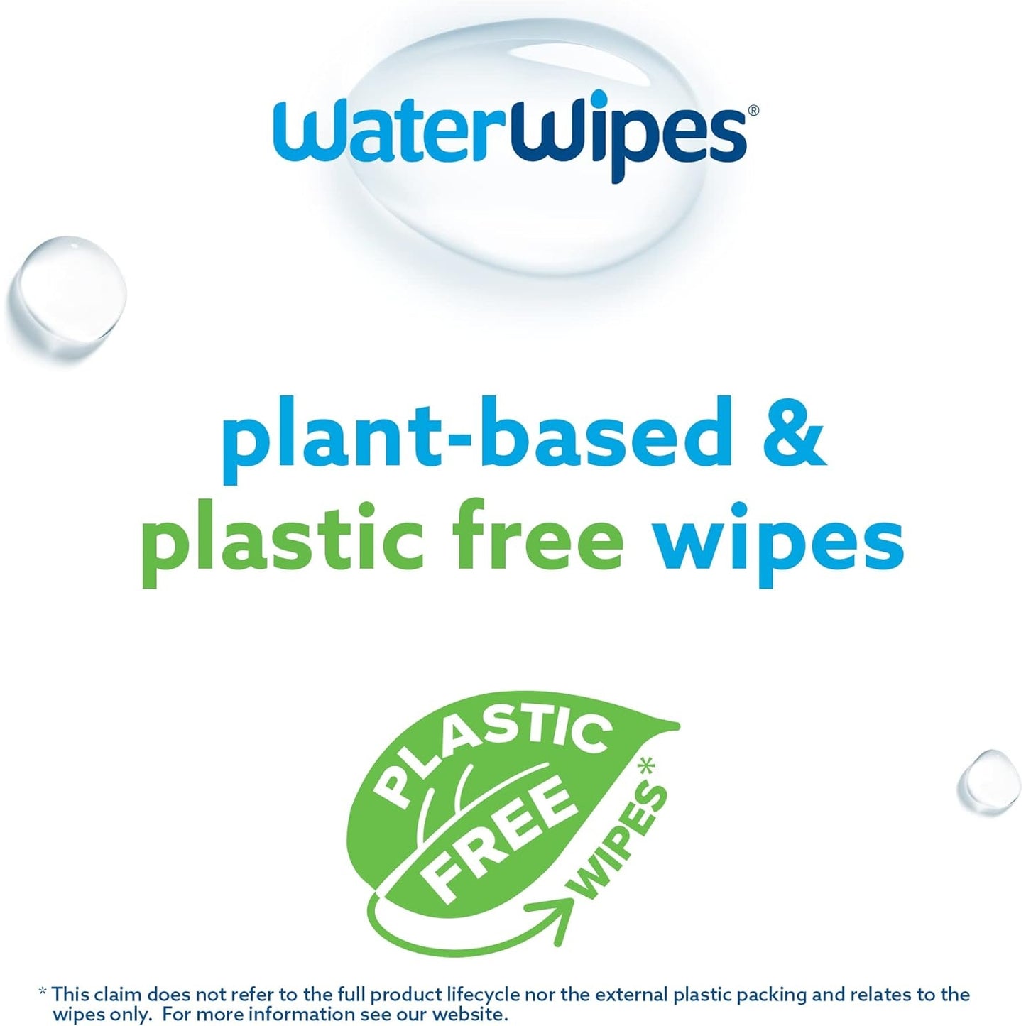 WaterWipes plastikfreie Feuchttücher für Babys und Kleinkinder 720 Stück 12 Packungen