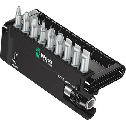 Wera Bit-Sortiment, Bit-Check 10 Universal 1, 10-teilig, 05056161001